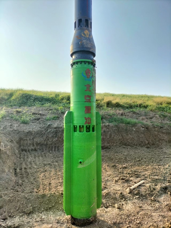 DN325 Питальная труба и вибрационная частота 45-55 Гц в BVEM Vibroflot для высокочастотных вибраций