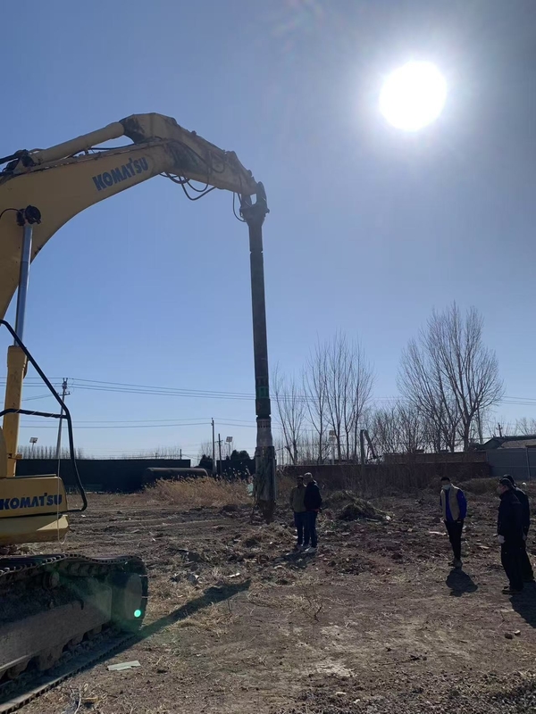 BVEM 2600 R/Min Скорость вращения Гидравлический виброфлот Строительство водовоздушного соединения для улучшения почвы