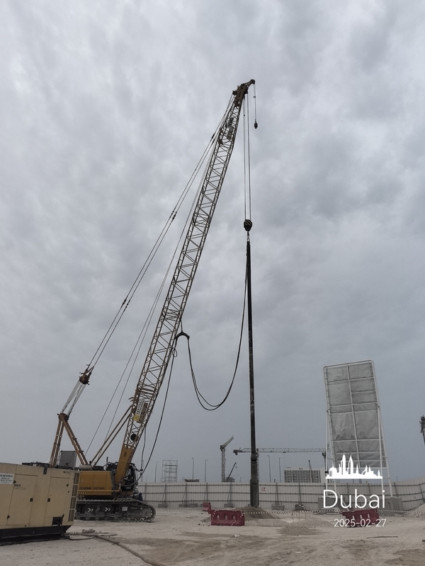 Vibro Compaction Piling для более высокой амплитуды вибрации 14-28 мм и типа электрической мощности