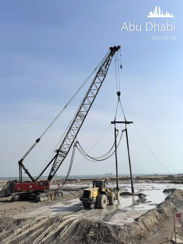 148-500 Вибрационная уплотнительная компоновка - окончательное решение для улучшения песчаных и гранулированных почв