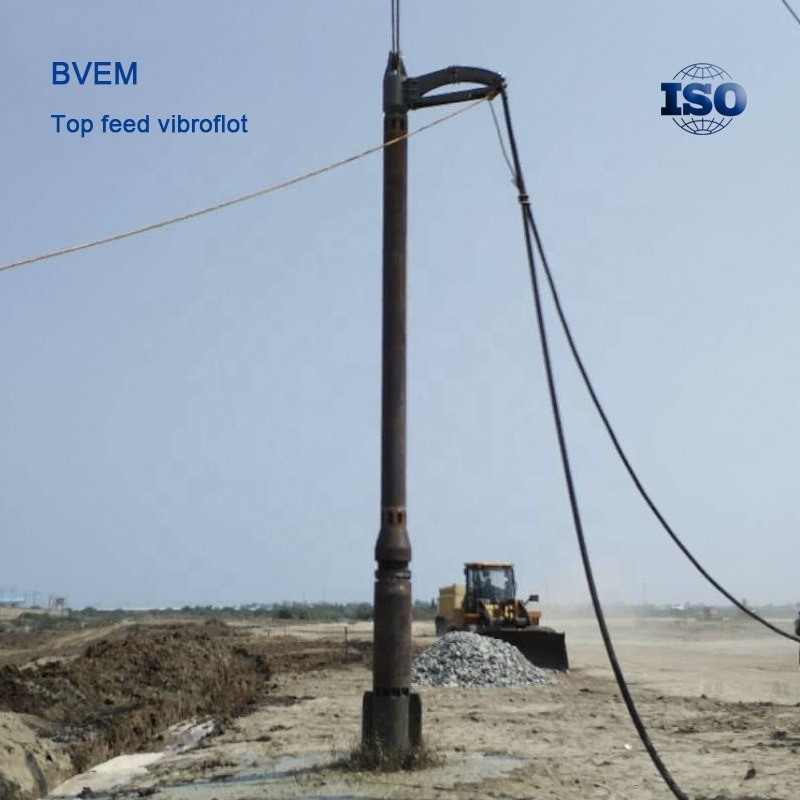 105 кВт вибраторная мощность и низкий уровень шума гидравлический виброфлот для превосходного укрепления земли