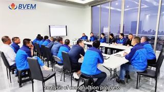 Строительство морской каменной колонны: Виброфлот 180кВт