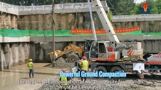 Мощная виброфлотовая техника для улучшения грунтов