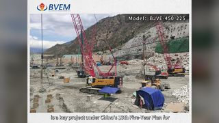 Мощный виброфлот для уплотнения почвы