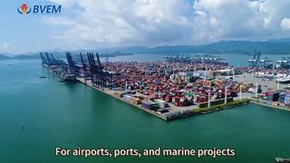 Мощный виброфлот для уплотнения свай